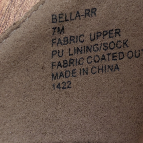 Madden Girl Bella Block Heel Sandals Size 7 Ivory Pearl Wedding Boho NEW - Picture 12 of 13